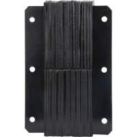 Laminated Dock Bumpers, Vertical, Rubber, 11" W x 4" D x 20" H Ottawa Fastener Supply