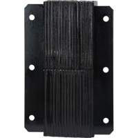 Laminated Dock Bumpers, Vertical, Rubber, 11" W x 6" D x 20" H Ottawa Fastener Supply