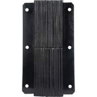 Laminated Dock Bumpers, Vertical, Rubber, 11" W x 4" D x 24" H Ottawa Fastener Supply
