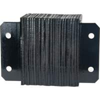 Laminated Dock Bumpers, Horizontal, Rubber, 12" W x 6" D x 10" H Ottawa Fastener Supply