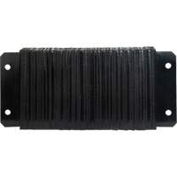 Laminated Dock Bumpers, Horizontal, Rubber, 24" W x 4" D x 12" H Ottawa Fastener Supply