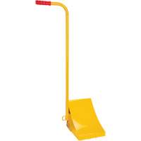 Ice Chock with Ergonomic Handle, Steel, Yellow, 8-1/16" W x 10-5/8" D x 8-13/16" H Ottawa Fastener Supply