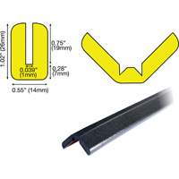 Butoir de protection de rebords mod&egrave;le W 1M, Longueur 3.25' Ottawa Fastener Supply