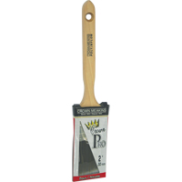 Angular Pro Paint Brush, Poly/Nylon, Wood Handle, 2" Width Ottawa Fastener Supply