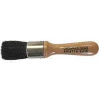 Stencil Brush, Natural Bristles, Wood Handle, 1" Width Ottawa Fastener Supply