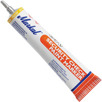 Security Check Paint Marker, 1.7 oz., Tube, Yellow KP857 | Ottawa Fastener Supply