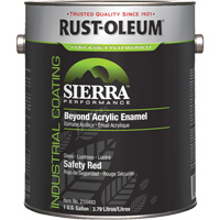 Sierra Performance Beyond Acrylic Enamel, Gallon, Red Ottawa Fastener Supply
