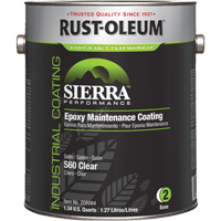 Sierra S60 Water-Based Epoxy Maintenance Coating Part 2 Base, Gallon, Clear Ottawa Fastener Supply
