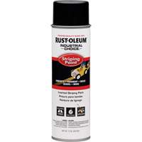 S1600 System Inverted Striping Paint, Black, Aerosol Can Ottawa Fastener Supply