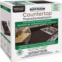 Countertop Transformations<sup>®</sup> Fleck Countertop Coating System, 2.37 L, Kit, Brown KQ448 | Ottawa Fastener Supply