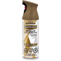 Universal&reg; Spray Paint, Bronze, Metallic/Satin, Aerosol Can Ottawa Fastener Supply