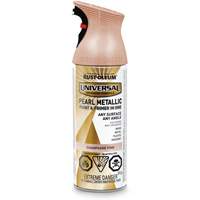 Universal&reg; Pearl Paint & Primer In One Spray Paint, Champagne Pink, Metallic, Aerosol Can Ottawa Fastener Supply