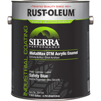 Sierra Performance MetalMax&reg; Plus DTM Acrylic Enamel, Gallon, Blue Ottawa Fastener Supply