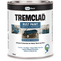 Tremclad&reg; Water-Based Rust Paint, 946 ml, Can, Black Ottawa Fastener Supply