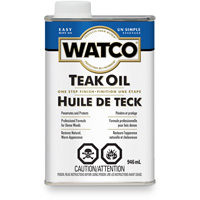 Huile de teck Watco, 946 ml, Transparent, Transparent Ottawa Fastener Supply