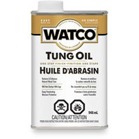 Huile dabrasin Watco, 946 ml, Transparent, Transparent Ottawa Fastener Supply