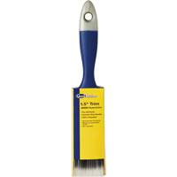Quick Solutions Trim Brush, Polyester, Plastic Handle, 1-1/2" Width Ottawa Fastener Supply