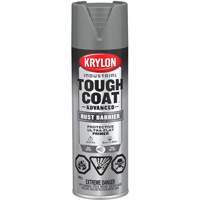 Tough Coat&reg; Advanced Paint with Rust Barrier Technology, Grey Primer, Ultra-Flat, 425 g, Aerosol Can Ottawa Fastener Supply