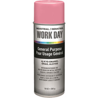 Industrial Work Day Paint, Pink, Gloss, 10 oz., Aerosol Can Ottawa Fastener Supply