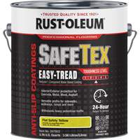 Rev&ecirc;tement d'acrylique SafeTex Easy-Tread, 1 gal., &agrave; l'eau, Plat/Textur&eacute;, Jaune Ottawa Fastener Supply