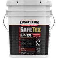 Rev&ecirc;tement d'acrylique SafeTex Easy-Tread, 4 gal., &agrave; l'eau, Plat/Textur&eacute;, Rouge Ottawa Fastener Supply