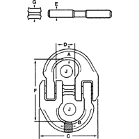 Alloy Connecting Links Ottawa Fastener Supply