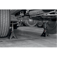 Jack Stands, Locking Pin, 6 tons Capacity, 15-7/10" - 24-2/5" H Ottawa Fastener Supply