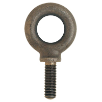 Eye Bolt, 65 mm Dia., 44.5 mm L, Uncoated Natural Finish, 3520 lbs. (1.76 tons) Capacity Ottawa Fastener Supply