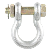 Bolt Type Anchor Shackle, 1/4", Bolt Type, Hot Dip Galvanized Ottawa Fastener Supply
