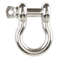 Screw Pin Anchor Shackle, 3/16", Screw Pin, Stainless Steel Ottawa Fastener Supply