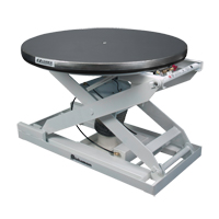 EZ Loader&reg; E Self-Levelling Pallet Positioner - Stainless Platform, 43" L x 43" W, 4000 lbs. Cap. Ottawa Fastener Supply