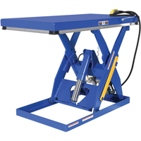 Hydraulic Scissor Lift Table, Steel, 60" L x 30" W, 3000 lbs. Cap. Ottawa Fastener Supply