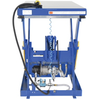 Hydraulic Scissor Lift Table, Steel, 60" L x 30" W, 3000 lbs. Cap. Ottawa Fastener Supply