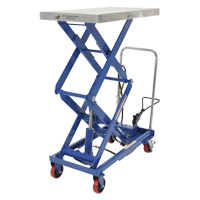 Pneumatic Hydraulic Scissor Lift Table, Steel, 35-1/2" L x 20" W, 800 lbs. Cap. Ottawa Fastener Supply
