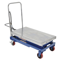 Pneumatic Hydraulic Scissor Lift Table, Steel, 35-1/2" L x 20" W, 800 lbs. Cap. Ottawa Fastener Supply