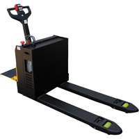 Fully Powered Electric Pallet Truck With  Stand-On Platform, 4500 lbs. Cap., 48" L x 30.25" W Ottawa Fastener Supply