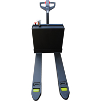 Fully Powered Electric Pallet Truck With  Stand-On Platform, 4500 lbs. Cap., 48" L x 30.25" W Ottawa Fastener Supply
