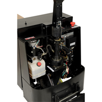 Fully Powered Electric Pallet Truck With  Stand-On Platform, 4500 lbs. Cap., 96" L x 30" W Ottawa Fastener Supply