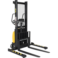 Fork Lift Stacker, Electric Operated, 2000 lbs. Capacity, 63" Max Lift Ottawa Fastener Supply