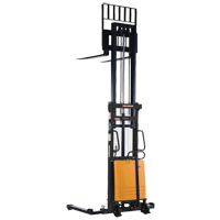Fork Lift Stacker, Electric Operated, 2000 lbs. Capacity, 118" Max Lift Ottawa Fastener Supply