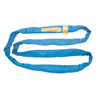 Polyester Round Sling, Blue, 4" W x 8' L, 23000 lbs. Vertical Load Ottawa Fastener Supply