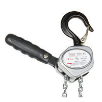 Mini palan &agrave; levier, Lev&eacute;e 5', Cabacit&eacute; 500 lb (0,25 tonne), Chaîne en Zingu&eacute; Ottawa Fastener Supply