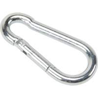 Zinc Plated Snap Hook, 220 lbs (0.11 tons) Working Load Limit, 3/16" Size, 5/16" Eye LW273 | Ottawa Fastener Supply