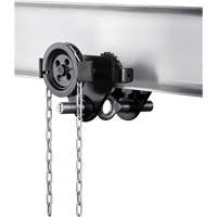 HTG Geared Clevis Trolley, 4409 lbs. (2 tons) Capacity, 2-39/64" - 8-43/64" LW530 | Ottawa Fastener Supply