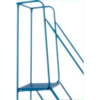 Escabeau roulant certifi&eacute; par la CSA, 4 marches, Largeur de la marche 22", Hauteur de la plateforme 37", Acier Ottawa Fastener Supply