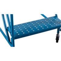 Escabeau roulant certifi&eacute; par la CSA, 4 marches, Largeur de la marche 22", Hauteur de la plateforme 37", Acier Ottawa Fastener Supply