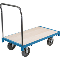 Heavy-Duty Platform Truck, 48" L x 24" W, 2500 lbs. Capacity, Nylon Casters Ottawa Fastener Supply
