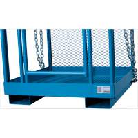 Nacelle &eacute;l&eacute;vatrice pour travail en hauteur, 48" x 48" x 72" h, Capacit&eacute; de 1000 lb, Acier Ottawa Fastener Supply
