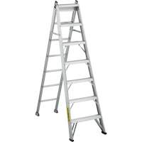 2700 Series Industrial Duty Multi-Way Ladders, 7', Aluminum, 250 lbs. Cap., ANSI 1, CSA 1 Ottawa Fastener Supply