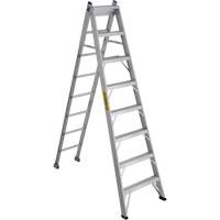 2700 Series Industrial Duty Multi-Way Ladders, 8', Aluminum, 250 lbs. Cap., ANSI 1, CSA 1 Ottawa Fastener Supply